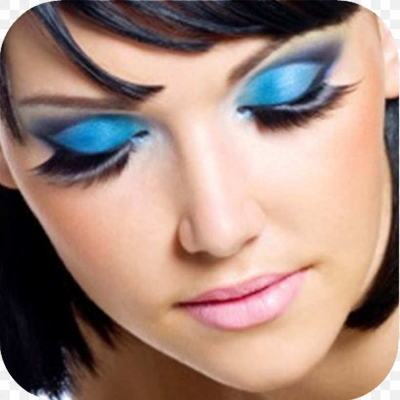 Eye Shadow Make-up Color Blue, PNG, 1024x1024px, Eye Shadow, Beauty, Beauty Parlour, Black Hair, Blue Download Free