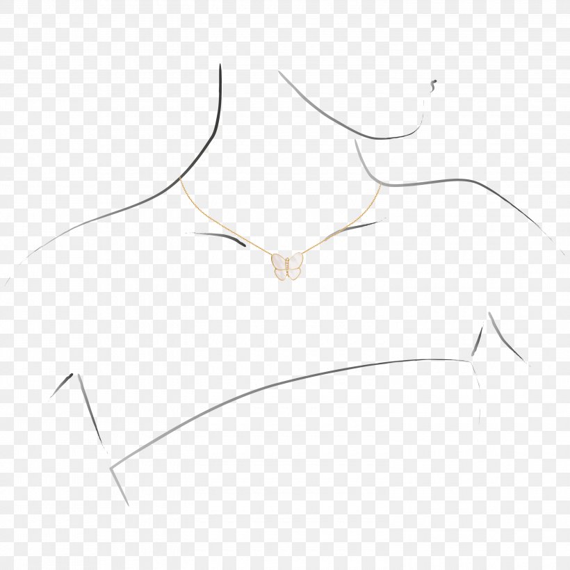 Necklace Product Design Line Graphics, PNG, 3000x3000px, Necklace, Fashion Accessory, Jewellery, Neck, Wing Download Free