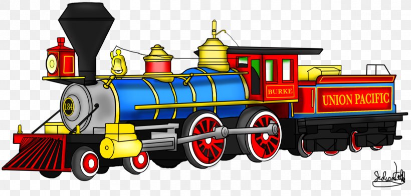 Train Rail Transport Union Pacific Railroad Locomotive Railroad Car, PNG, 1292x618px, Train, Art, Locomotive, Mode Of Transport, Motor Vehicle Download Free