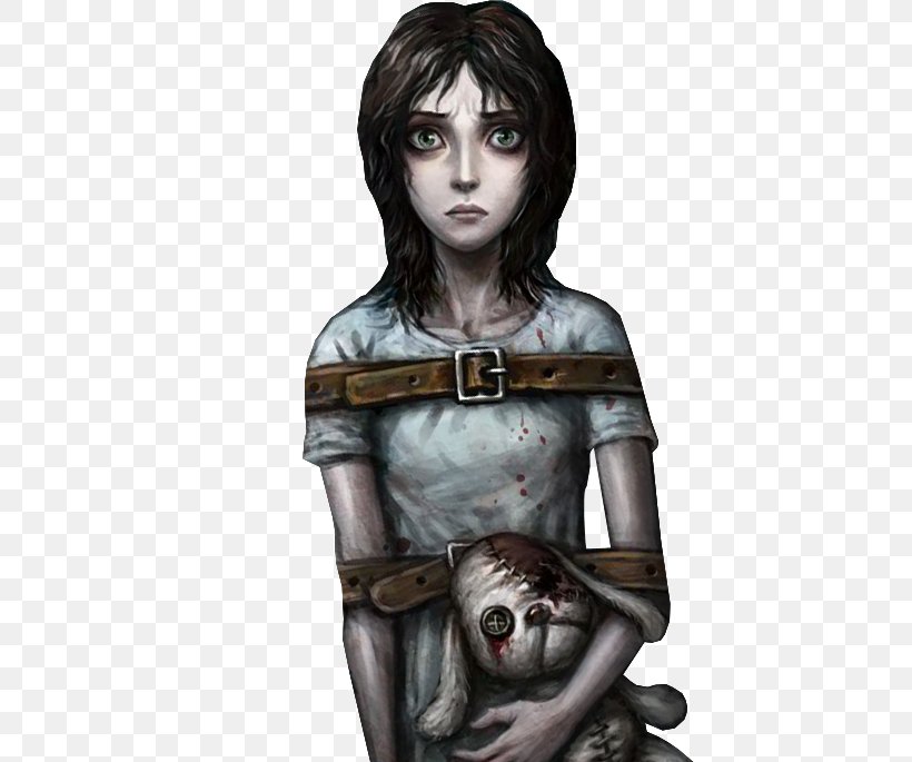 Alice Liddell Alice: Madness Returns American McGee's Alice Alice's Adventures In Wonderland Mock Turtle, PNG, 456x685px, Watercolor, Cartoon, Flower, Frame, Heart Download Free