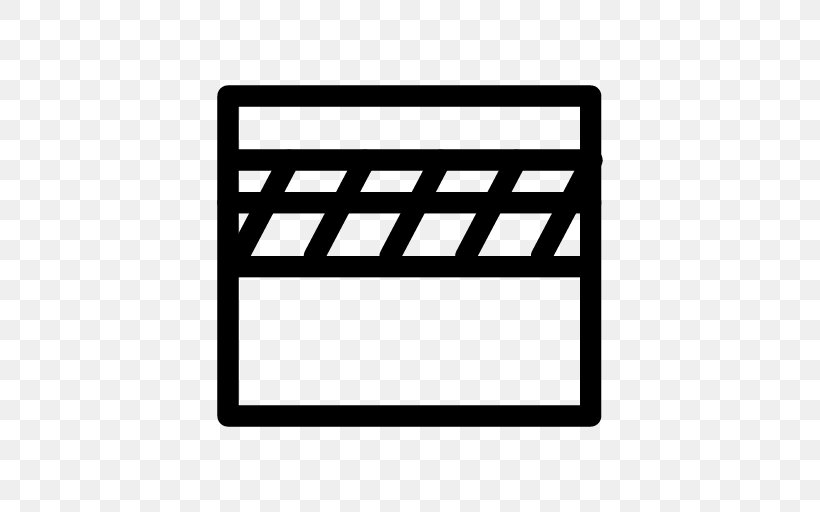Clapperboard Film, PNG, 512x512px, Clapperboard, Area, Black, Black And White, Brand Download Free