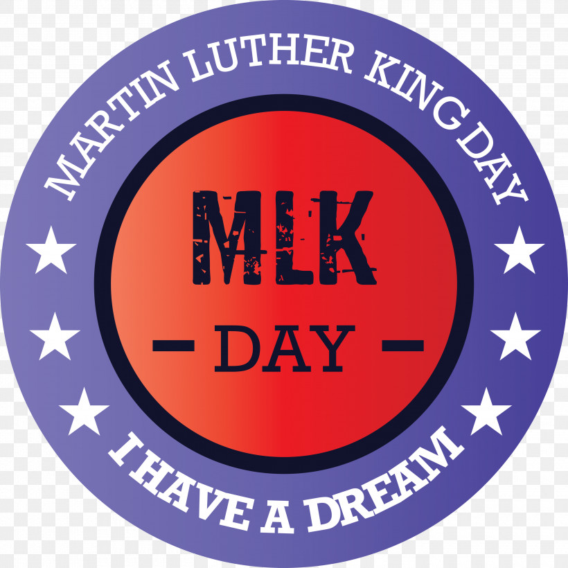 MLK Day Martin Luther King Jr. Day, PNG, 3000x3000px, Mlk Day, Label, Logo, Martin Luther King Jr Day, Signage Download Free
