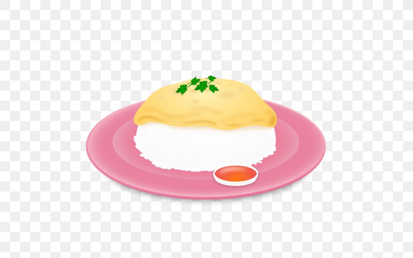 Omelette Omurice Cream Fried Egg Scrambled Eggs, PNG, 512x512px, Omelette, Cream, Dairy Product, Dessert, Dish Download Free