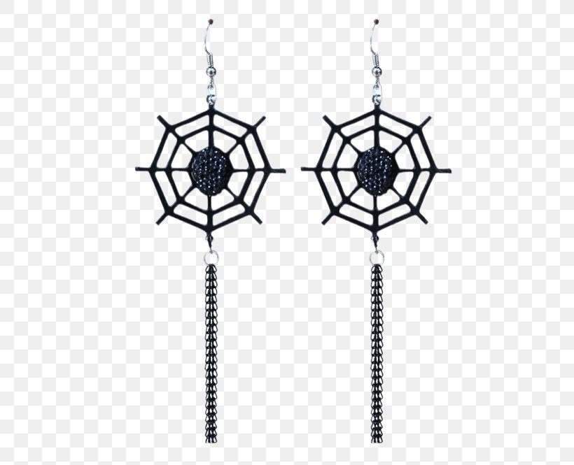 Earring Halloween Costume Fish Hook, PNG, 500x665px, Earring, Black And White, Body Jewelry, Chain, Choker Download Free