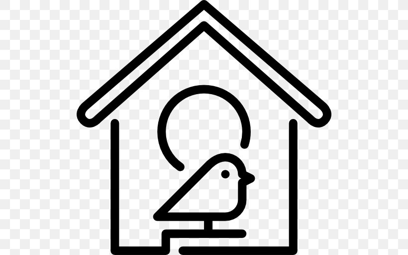 Bird Nest Box Clip Art, PNG, 512x512px, Bird, Area, Avatar, Bird Nest, Black And White Download Free