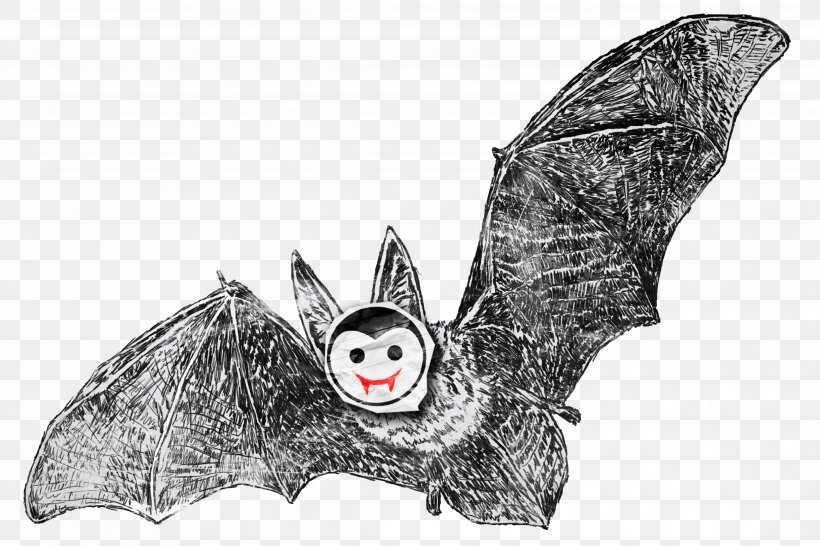 Drawing /m/02csf White BAT-M Legendary Creature, PNG, 4562x3041px, Drawing, Bat, Batm, Black And White, Fauna Download Free