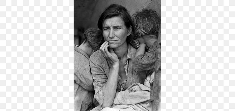 Migrant Mother Dorothea Lange The Great Depression United States Photography, PNG, 690x388px, Watercolor, Cartoon, Flower, Frame, Heart Download Free