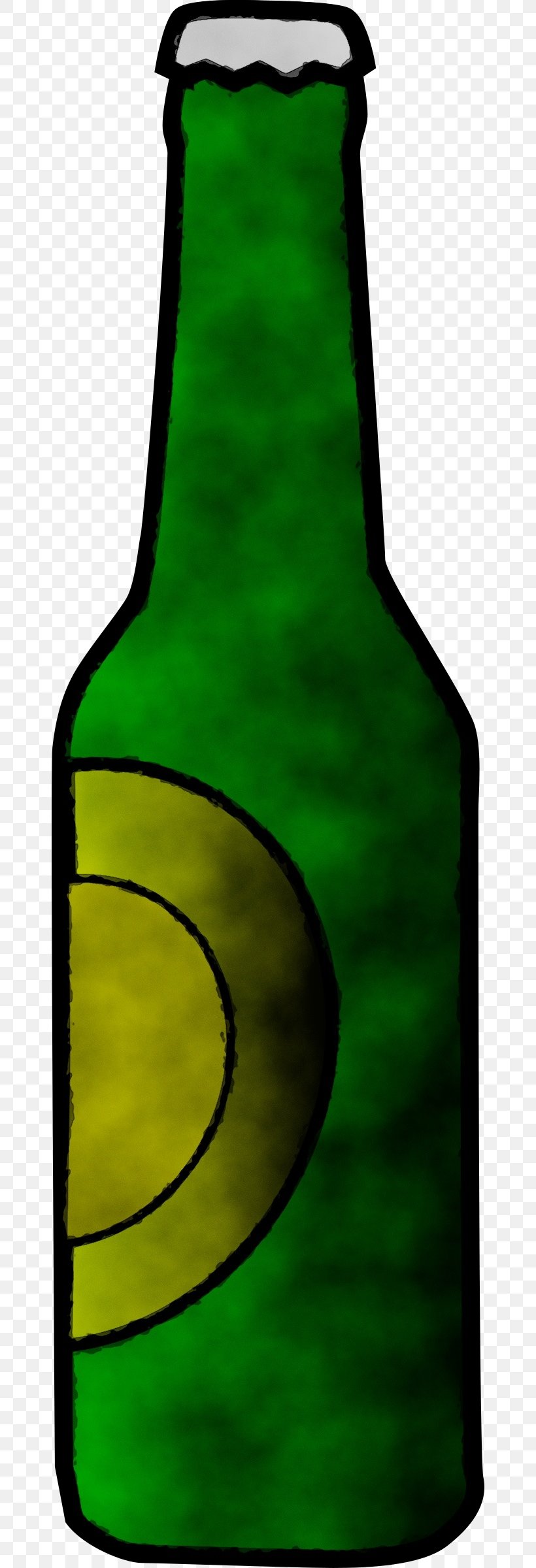 Bottle Green Beer Bottle Wine Bottle Glass Bottle, PNG, 662x2400px, Watercolor, Beer, Beer Bottle, Bottle, Drink Download Free