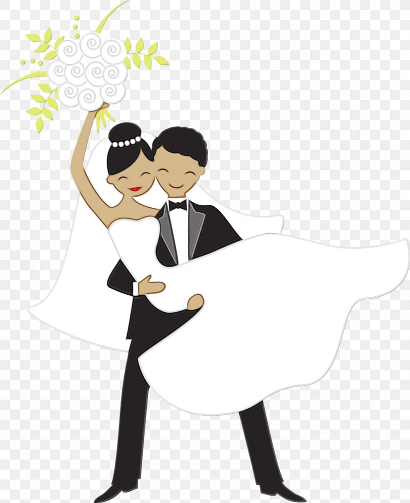 Bride And Groom Cartoon, PNG, 1302x1600px, Watercolor, Art, Ballroom Dance, Blackandwhite, Boyfriend Download Free
