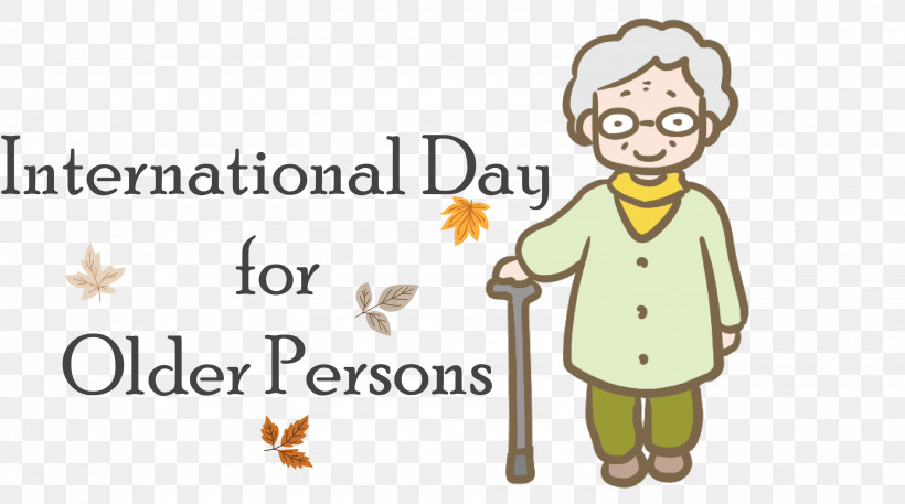 International Day For Older Persons International Day Of Older Persons, PNG, 3000x1672px, International Day For Older Persons, Cartoon, Happiness, Human, Joint Download Free