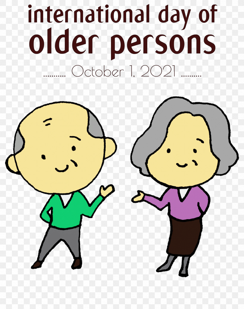International Day For Older Persons Older Person Grandparents, PNG, 2374x3000px, International Day For Older Persons, Ageing, Animation, Cartoon, Drawing Download Free