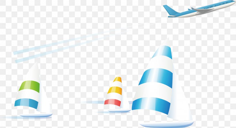Sailboat Illustration, PNG, 2266x1230px, Boat, Brand, Cone, Plastic, Sail Download Free