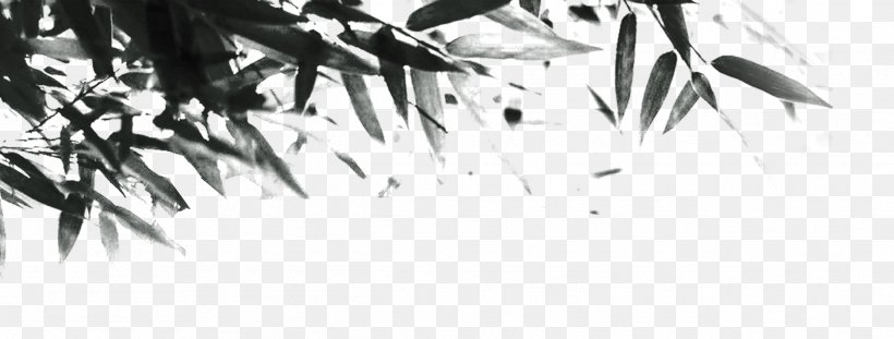 Ink Wash Painting Graphic Design, PNG, 2490x946px, Ink Wash Painting, Art, Black, Black And White, Branch Download Free