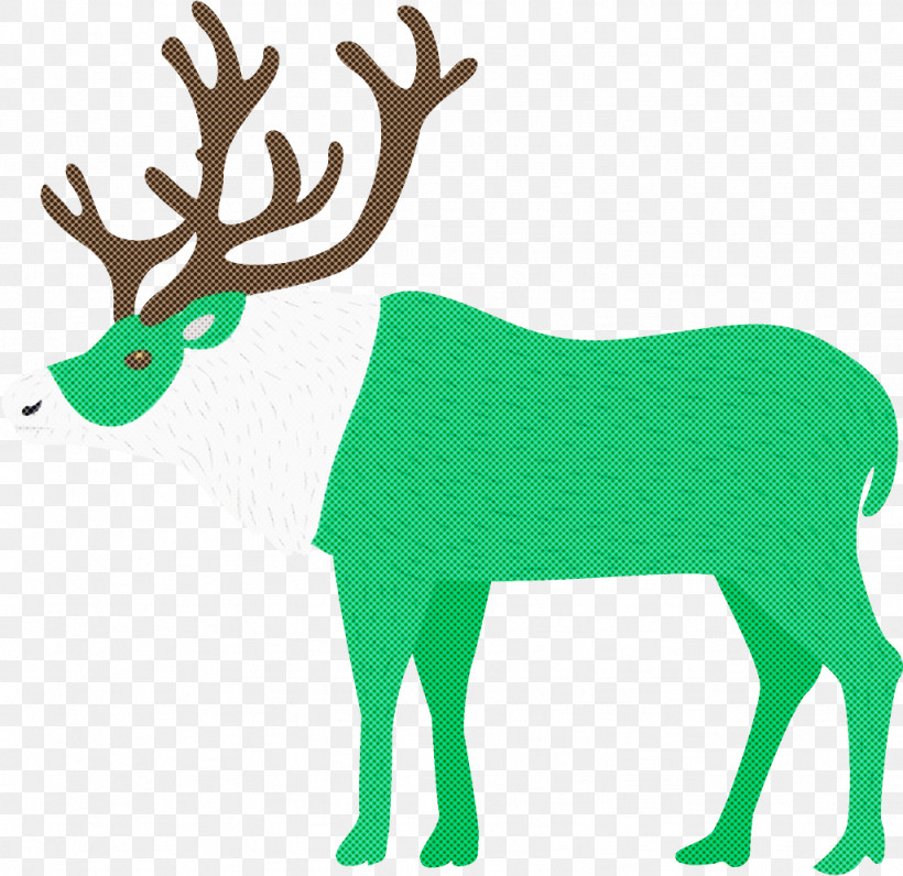 Reindeer Christmas Reindeer Christmas, PNG, 1026x996px, Reindeer, Animal Figure, Antler, Christmas, Christmas Reindeer Download Free