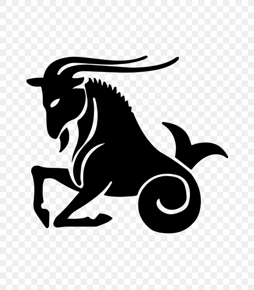 Capricorn Astrological Sign Zodiac Earth Symbol, PNG, 1008x1152px, Capricorn, Aquarius, Astrological Sign, Astrology, Black And White Download Free