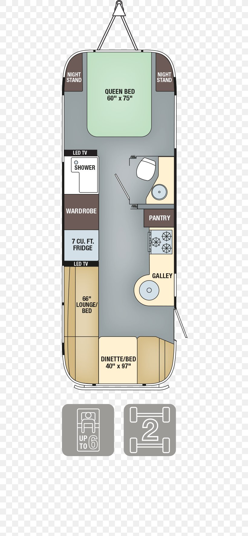 Caravan Campervans Airstream Gross Vehicle Weight Rating, PNG, 625x1771px, Car, Airstream, Axle, Bed, Campervans Download Free