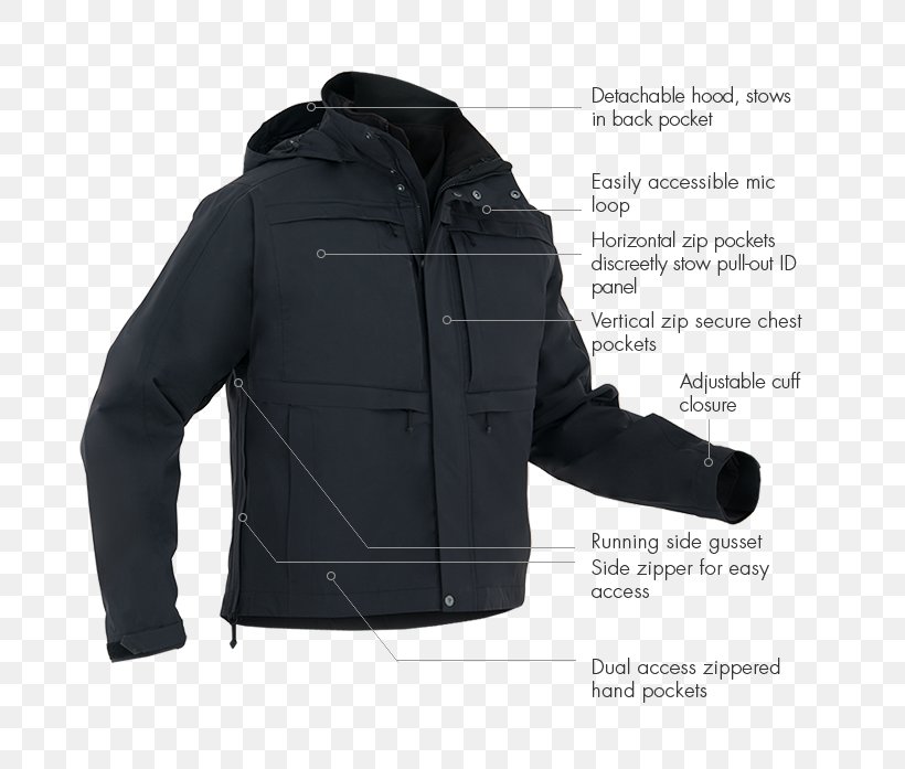 Hoodie Shell Jacket Polar Fleece, PNG, 700x697px, 511 Tactical, Hood, Black, Brand, Clothing Download Free