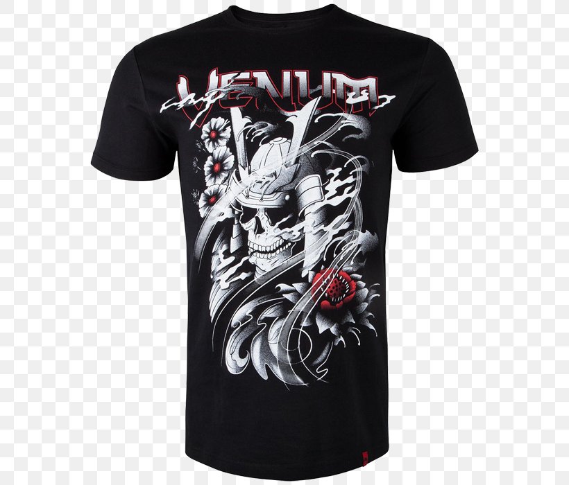 T-shirt Venum Hoodie Top, PNG, 700x700px, Tshirt, Active Shirt, Black, Boxing, Brand Download Free