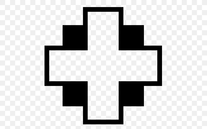 Hospital, PNG, 512x512px, Hospital, Black, Black And White, Cross, Hospitalism Download Free