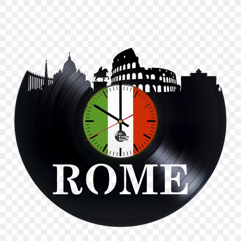 Rome Poster Wall Decal, PNG, 4016x4016px, Rome, Brand, Clock, Decal, Fototapet Download Free
