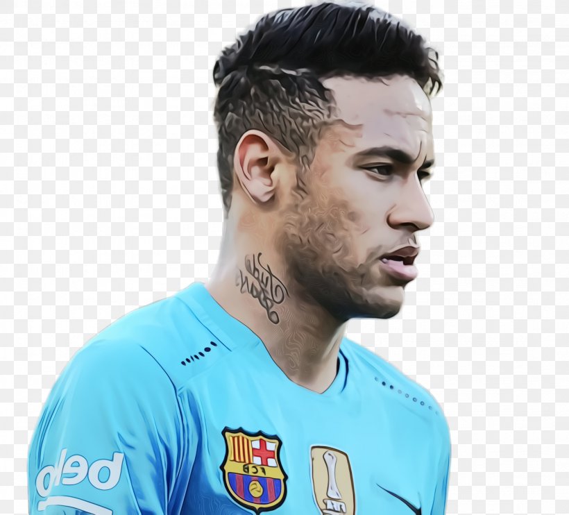 Soccer Cartoon, PNG, 2104x1904px, Neymar, Beard, Brazil, Chin, Ear Download Free