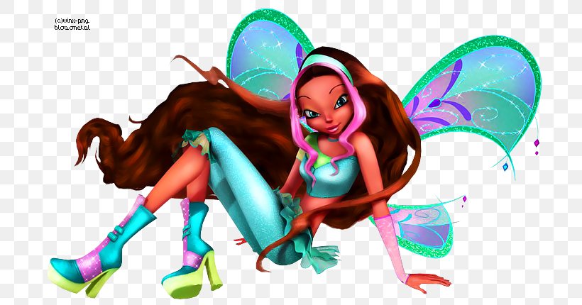 Aisha Roxy Stella The Trix Sirenix, PNG, 728x430px, 3d Computer Graphics, Aisha, Art, Believix, Butterflix Download Free