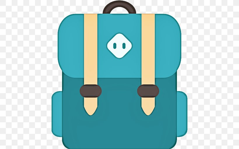 Emoji, PNG, 512x512px, Emoji, Aqua, Art Emoji, Backpack, Bag Download Free