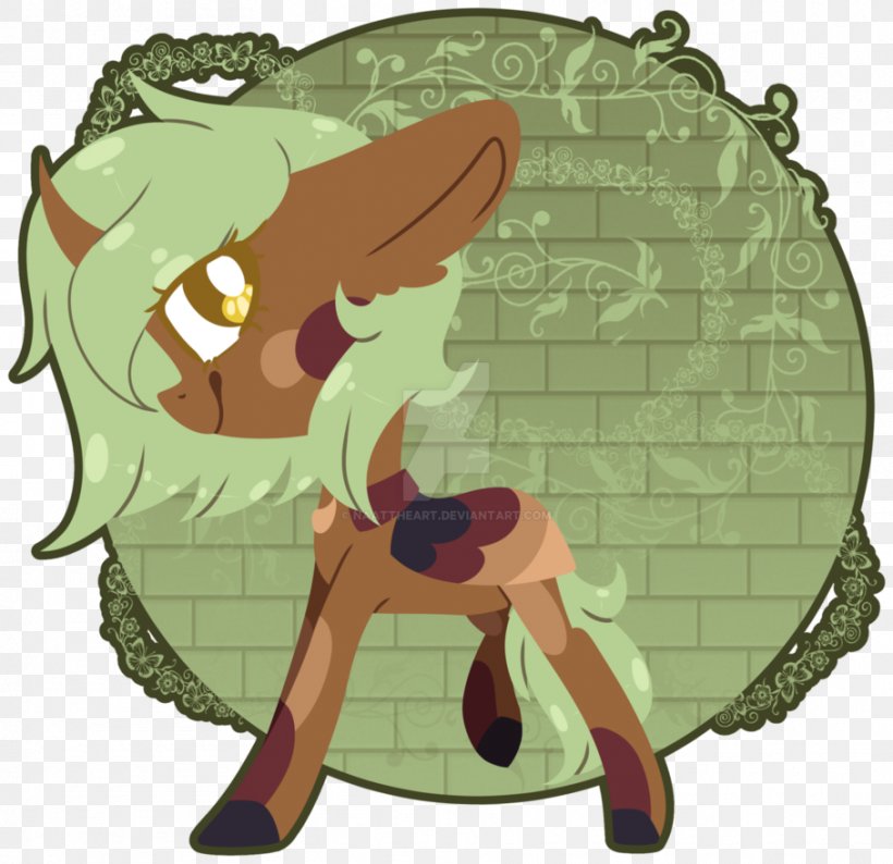 Horse Cartoon Green Legendary Creature, PNG, 908x880px, Horse, Art, Cartoon, Fauna, Fictional Character Download Free