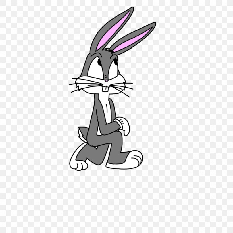 Rabbit Bugs Bunny Kneeling United States, PNG, 894x894px, Rabbit, Anthem, Art, Black, Bugs Bunny Download Free