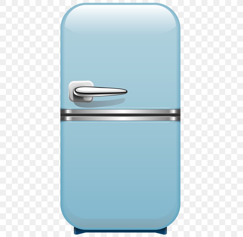 Refrigerator Clip Art, PNG, 429x800px, Refrigerator, Blue, Home Appliance, Kitchen, Rasterisation Download Free