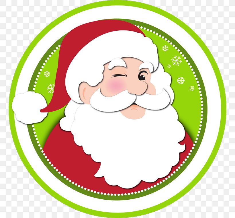 Santa Claus Christmas Ornament Secret Santa Clip Art, PNG, 760x760px, Santa Claus, Area, Artwork, Christmas, Christmas Decoration Download Free