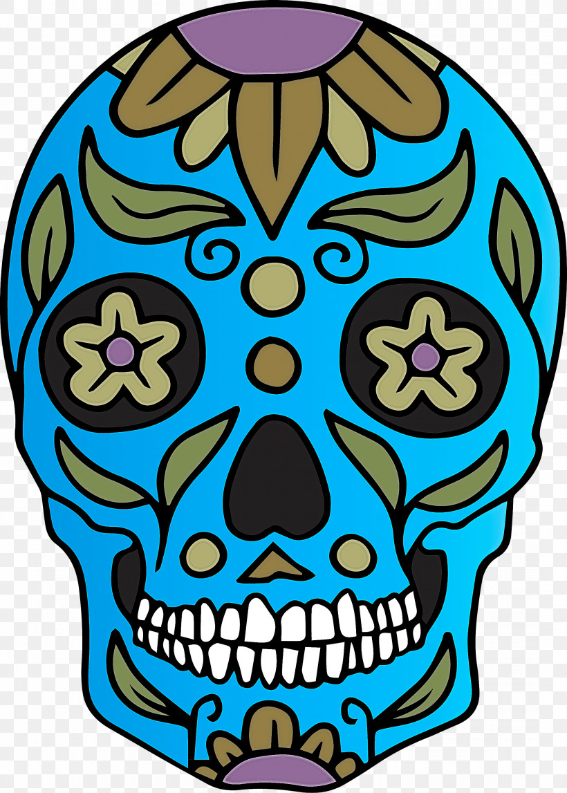 Skull Mexico Cinco De Mayo, PNG, 2143x3000px, Skull, Calavera, Cinco De Mayo, Day Of The Dead, Death Download Free