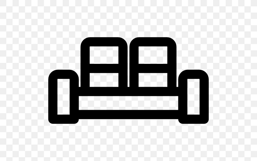 Couch Furniture, PNG, 512x512px, Couch, Area, Black And White, Brand, Furniture Download Free
