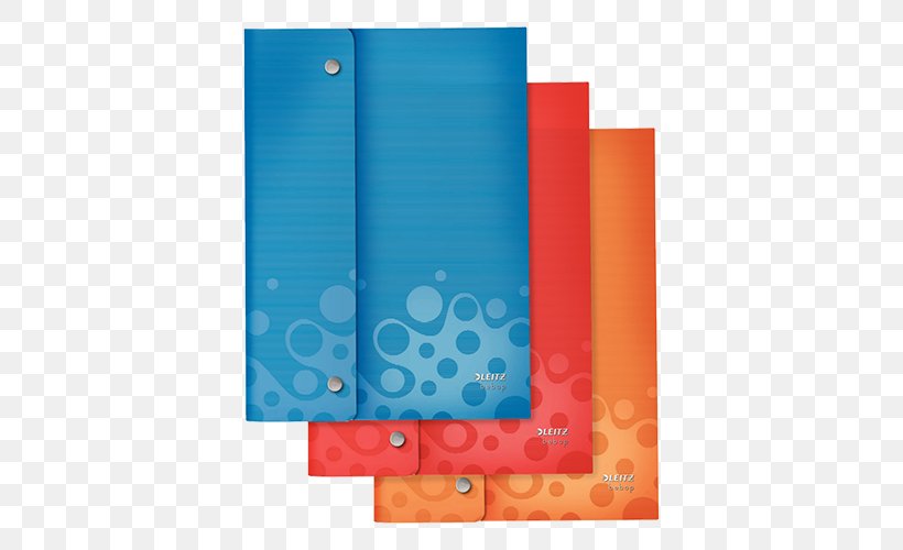 Paper Esselte Leitz GmbH & Co KG File Folders Punched Pocket Polypropylene, PNG, 500x500px, Paper, Azure, Blue, Bookbinding, Cardboard Download Free