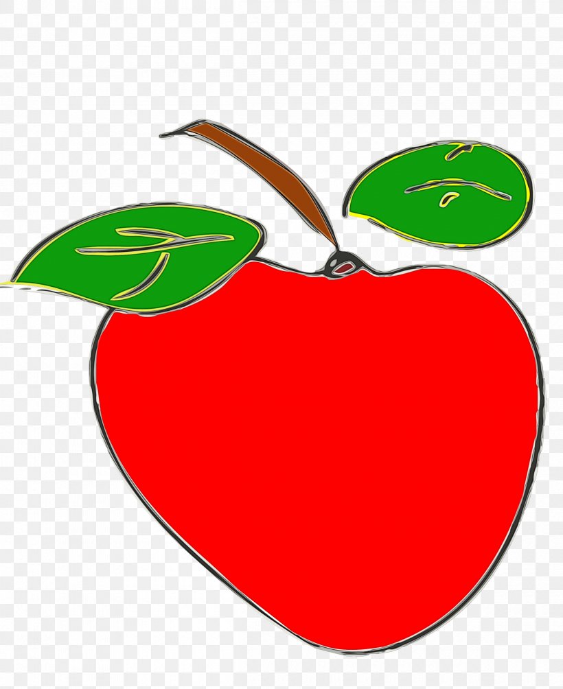 Clip Art Fruit Green Apple Leaf, PNG, 2400x2941px, Watercolor, Apple, Food, Fruit, Green Download Free