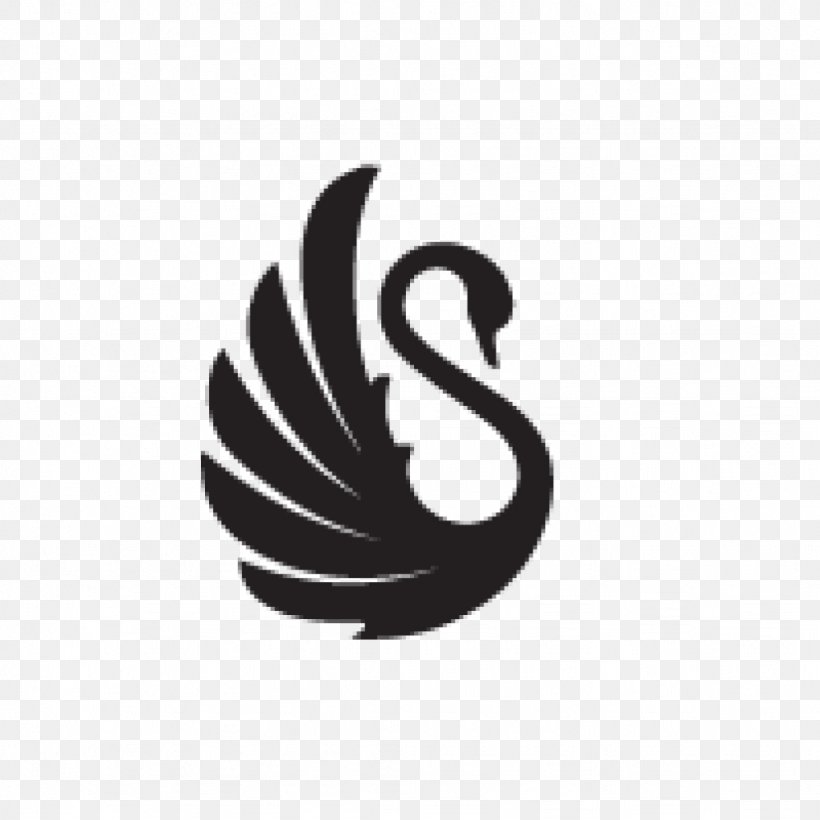 Duck Black Swan Logo Swarovski AG, PNG, 1024x1024px, Duck, Anatidae, Black And White, Black Swan, Business Download Free