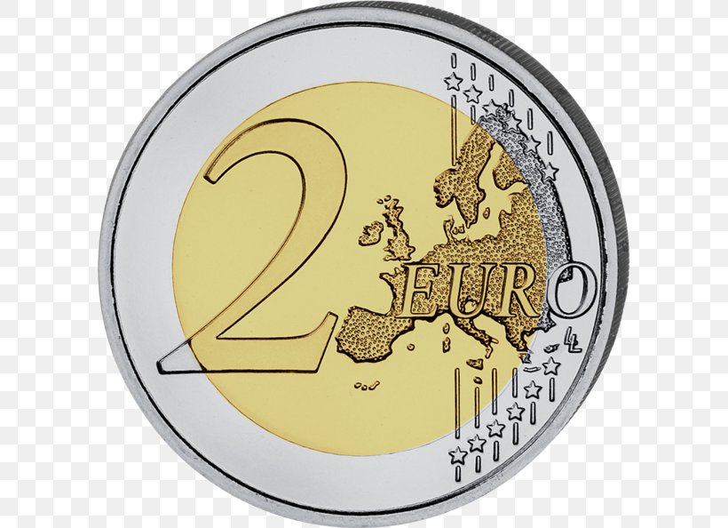 European Union 2 Euro Coin Euro Coins 2 Euro Commemorative Coins, PNG, 600x594px, 2 Euro Coin, 2 Euro Commemorative Coins, European Union, Coin, Commemorative Coin Download Free