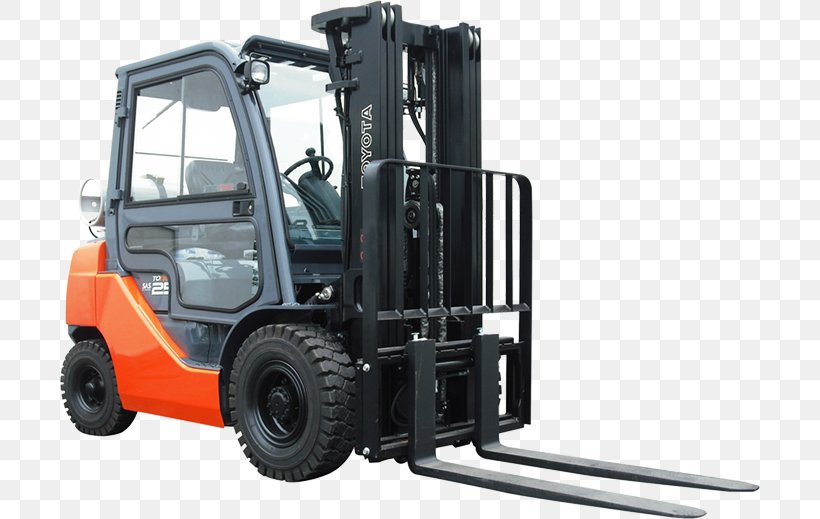 Forklift Electric Motor Toyota Material Handling, U.S.A., Inc. Aerial Work Platform Telescopic Handler, PNG, 700x519px, Forklift, Aerial Work Platform, Automotive Exterior, Automotive Tire, Diesel Fuel Download Free