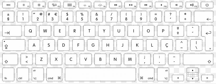 MacBook Pro Computer Keyboard MacBook Air Apple, PNG, 3286x1292px, Watercolor, Cartoon, Flower, Frame, Heart Download Free
