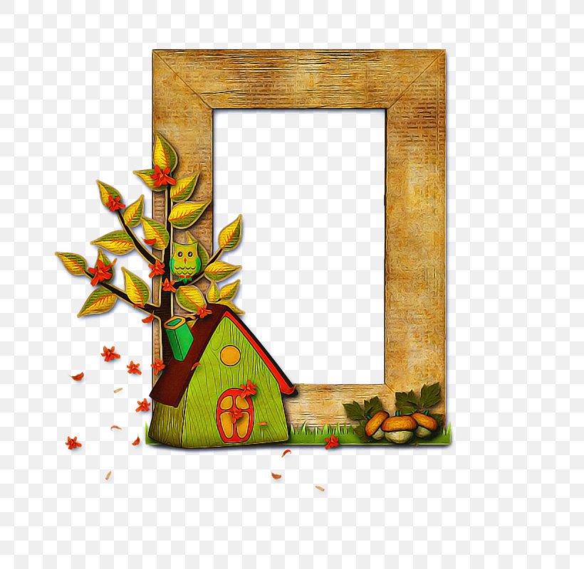 Picture Frame, PNG, 800x800px, Leaf, Picture Frame, Plant, Rectangle, Tree Download Free