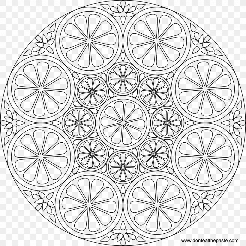 Coloring Book Mandala Child Adult Meditation, PNG, 1600x1600px, Coloring Book, Adult, Area, Black And White, Book Download Free