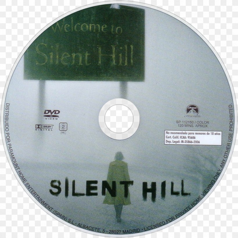 DVD Compact Disc Silent Hill STXE6FIN GR EUR Product, PNG, 1000x1000px, Dvd, Brand, Compact Disc, Computer Hardware, Hardware Download Free