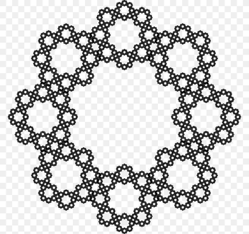 Fractal Sierpinski Triangle N-flake Geometry Pattern, PNG, 768x768px, Fractal, Area, Black, Black And White, Body Jewelry Download Free
