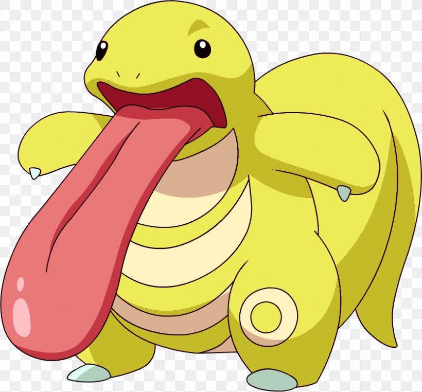 Lickitung Pokémon Red And Blue Pokémon HeartGold And SoulSilver Pikachu, PNG, 834x776px, Lickitung, Aipom, Art, Beak, Cartoon Download Free