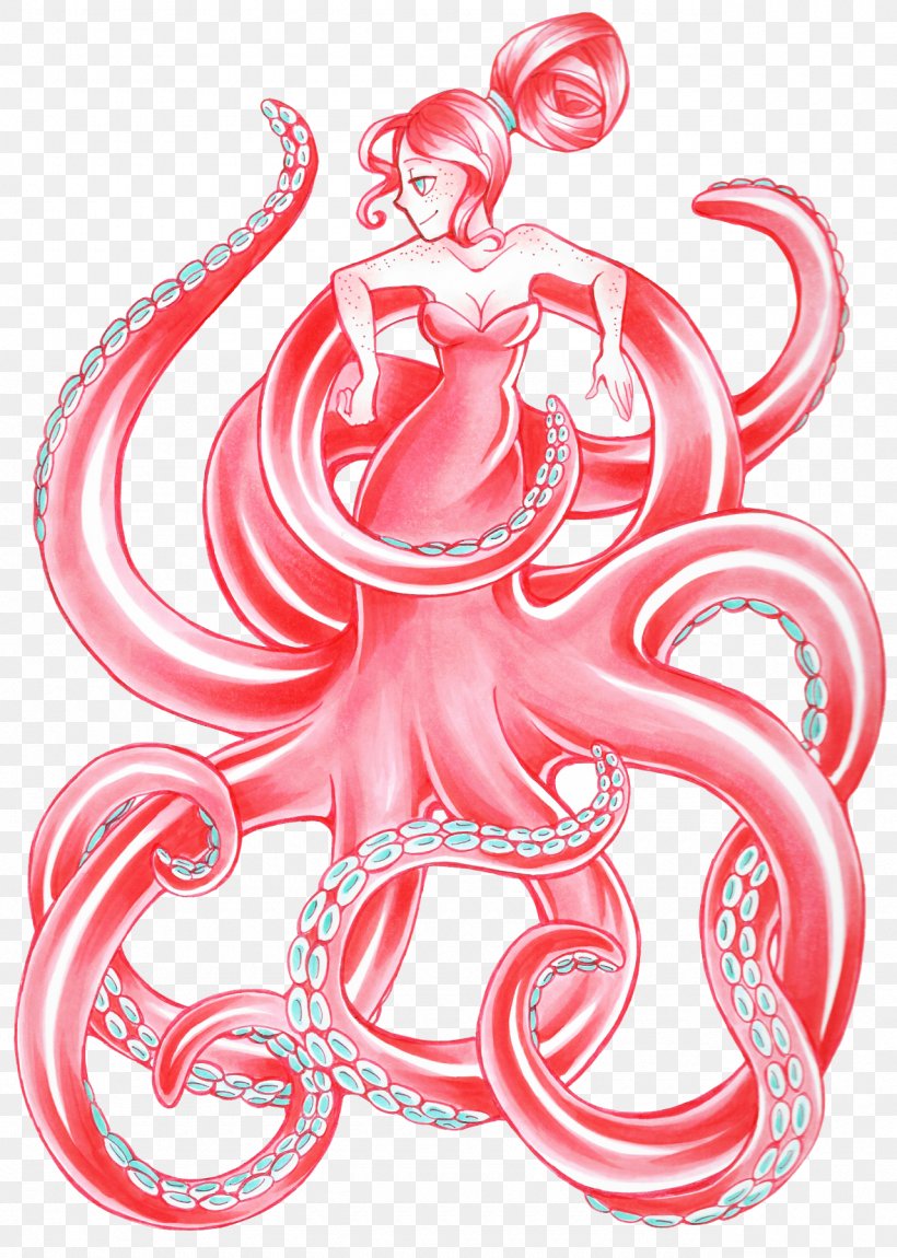 Octopus Clip Art, PNG, 1280x1796px, Octopus, Art, Artist, Drawing, Fictional Character Download Free