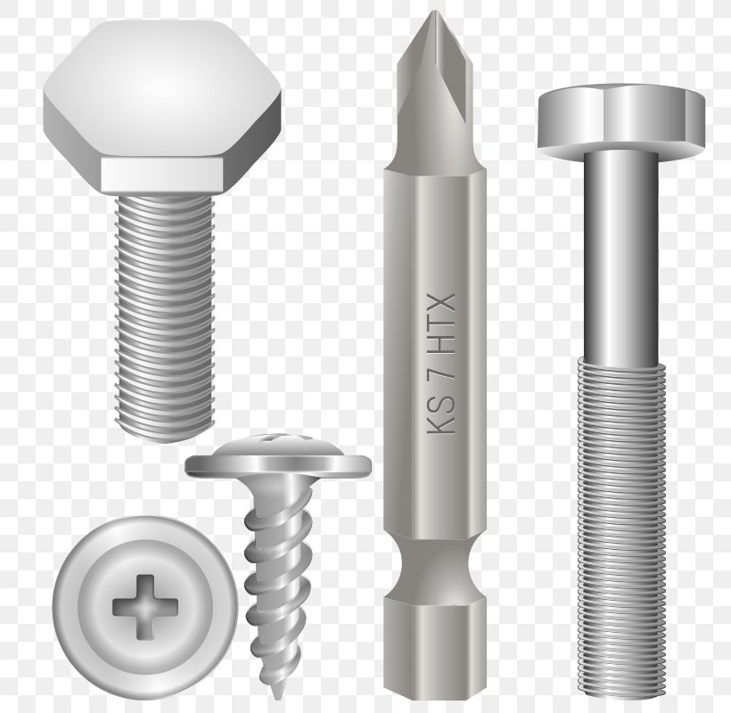 Screw Rivet Bolt, PNG, 800x800px, Screw, Bolt, Computer Graphics, Fastener, Hardware Download Free