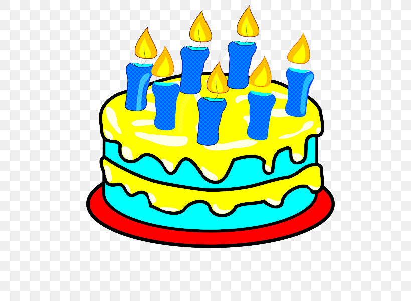 Birthday Cake, PNG, 600x600px, Birthday Cake, Birthday, Blue Candle, Cake, Cake Decorating Download Free