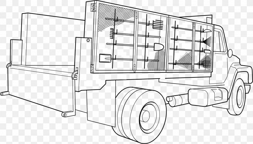 Car Truck Clip Art, PNG, 2400x1368px, Car, Automotive Exterior, Black And White, Drawing, Hardware Accessory Download Free