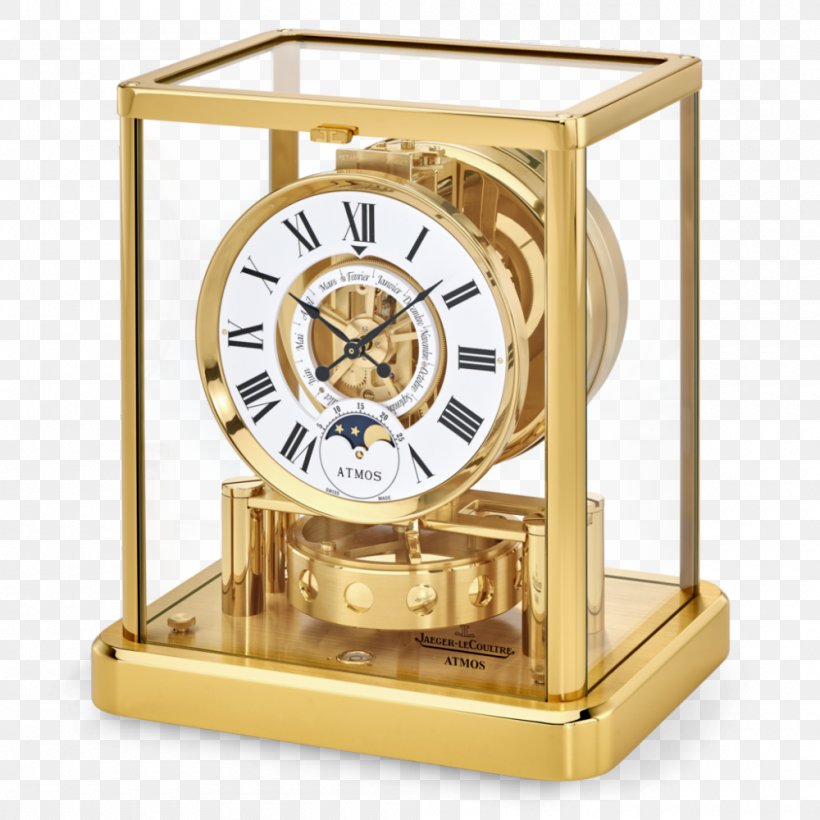 Jaeger LeCoultre Atmos Classique Jaeger-LeCoultre Atmos Clock Watch, PNG, 1000x1000px, Jaegerlecoultre, Atmos Clock, Clock, Dial, Furniture Download Free