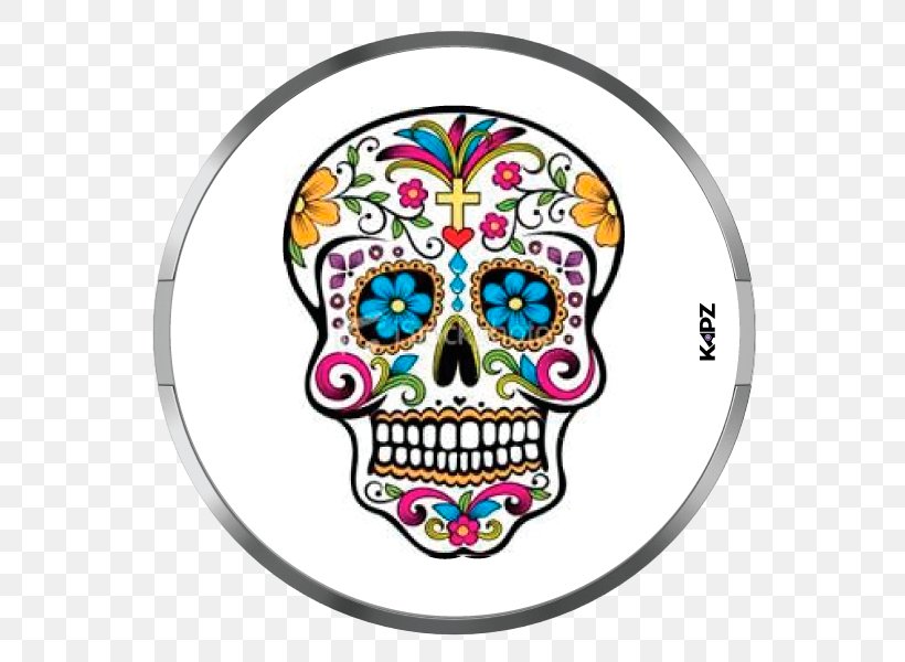 La Calavera Catrina Mexican Cuisine Mexico Day Of The Dead, PNG, 600x600px, Calavera, Bone, Cut Flowers, Day Of The Dead, Death Download Free
